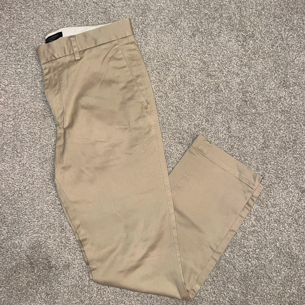 Banana Republic Aiden Chino Khaki Pants 32x29 - Picture 4 of 14